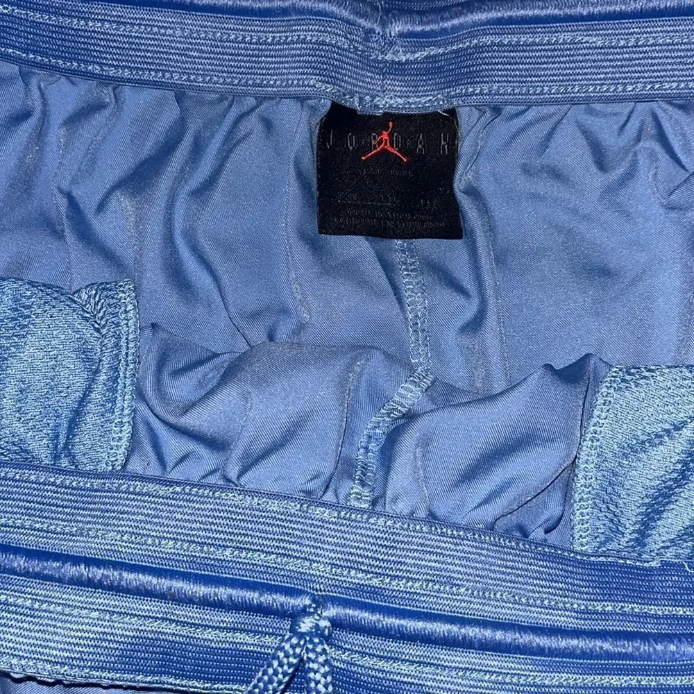 Jordan UNC North Carolina Jumpman split leg gym basketball training shorts XXL